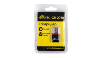 КартРидер RITMIX CR-2010 USB-microSD, черный 2