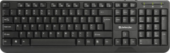 Клавиатура DEFENDER OfficeMate HM-710, USB, чёрная 1