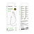 Кабель BOROFONE BX116 Lightning, 2,4A, 1,0м, нейлон, белый