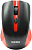 Мышь SMARTBUY SBM-352AG-RK, беспроводная, USB, 1600dpi, 4 кнопки, чёрно-красная