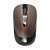 Мышь DEFENDER Wave MM-995, беспроводная, USB, 1600dpi, бесшумная, 4 кнопки, бронза