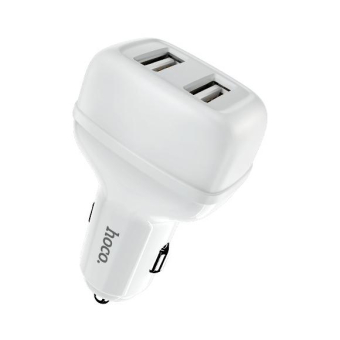 АЗУ HOCO Z36 2 USB, 2,4А, белый 1