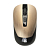 Мышь DEFENDER Wave MM-995, беспроводная, USB, 1600dpi, бесшумная, 4 кнопки, золото