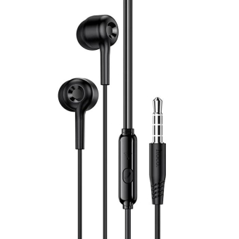 Наушники HOCO M82, внутриканальные, с микрофоном, чёрные 1