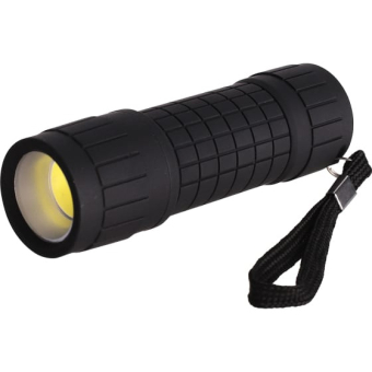 Фонарь FOCUSRAY 1008 COB 3W, ударопрочный пластик, 3xLR3, черный 1