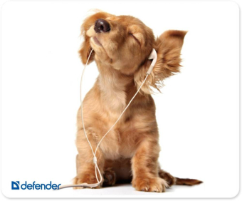 Коврик для мыши DEFENDER Silk, шёлковый, 230x190x1.6мм 9