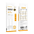 Кабель BOROFONE BX117 Lightning, 2,4A, 1,0м, нейлон, белый
