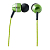 Наушники PERFEO Tangle внутриканальные, зелёные