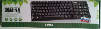 Клавиатура PERFEO PF-8801 Domino, USB, чёрная 2
