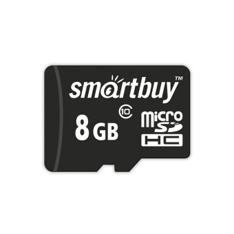 Карта памяти SMARTBUY  8GB MicrоSD, Class 10 1