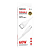 Кабель BOROFONE BX121 Type-C - Type-C, PD60W, 3,0A, 1,0м, белый